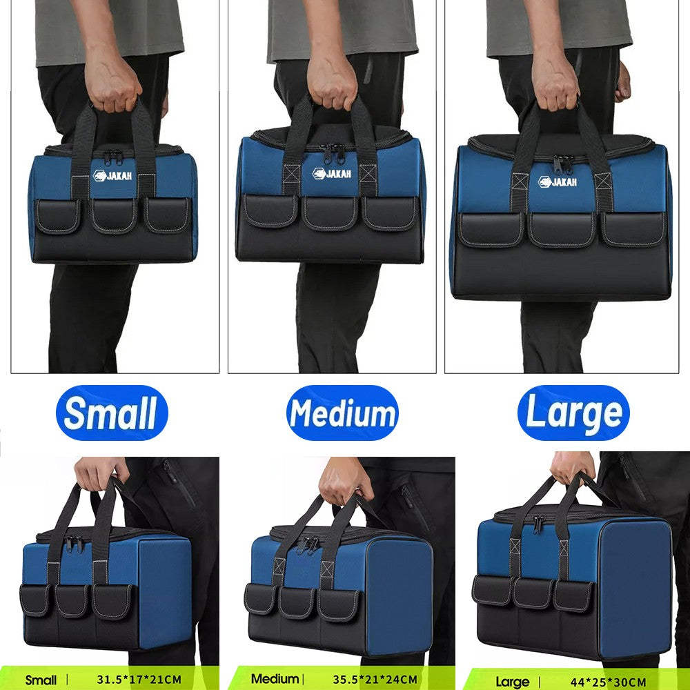 Bolsa de ferramentas de poliéster resistente, resistente ao desgaste, sacos de