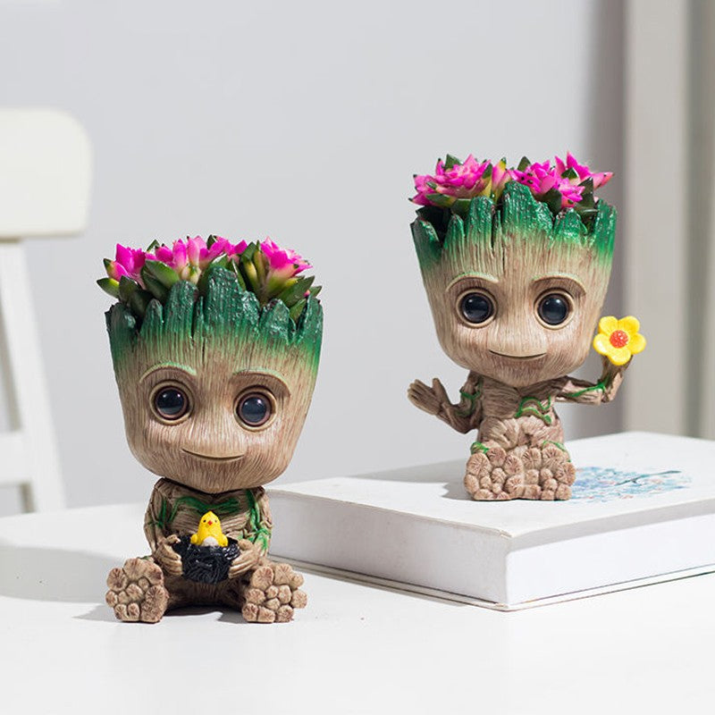 Bebê groot vaso de flores decoração para casa plantadores para plantas de int
