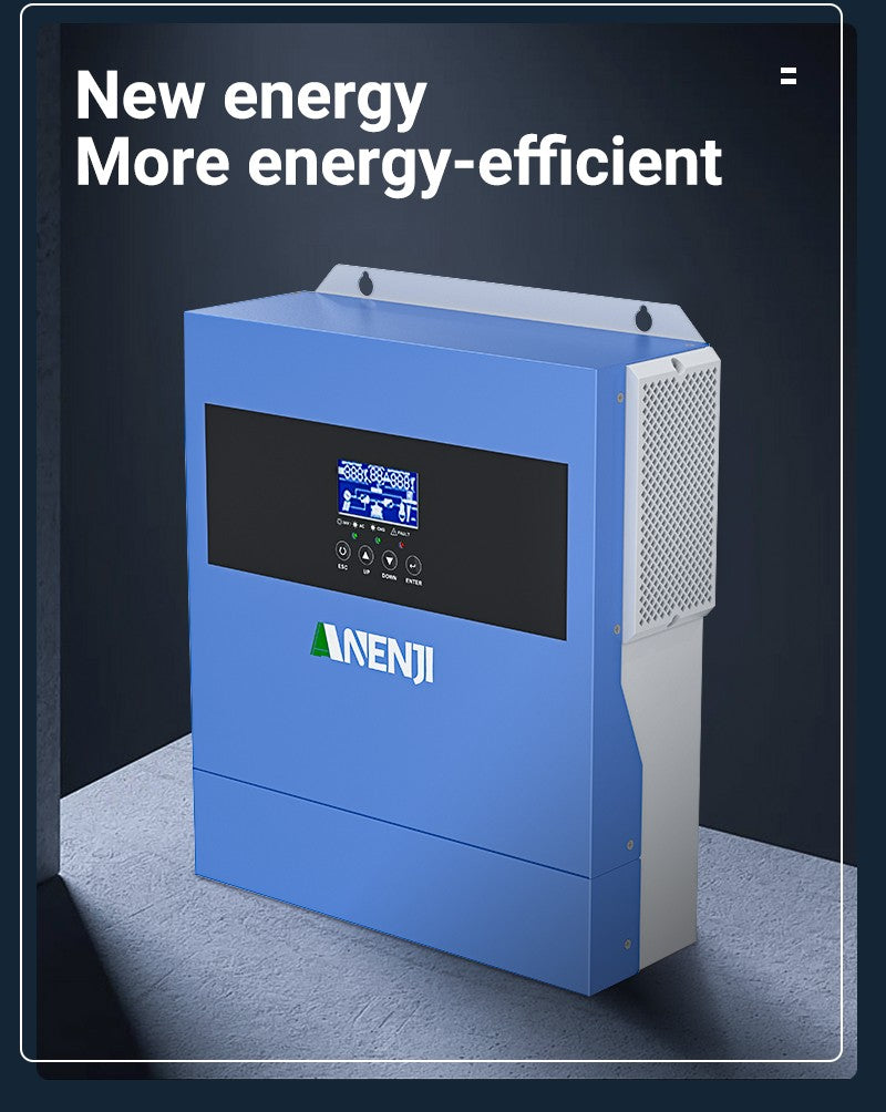 ANENJI 4KW 6.2KW 11KW Inversor Solar Híbrido 24V 48V 230VAC Max PV 500V 100A 12