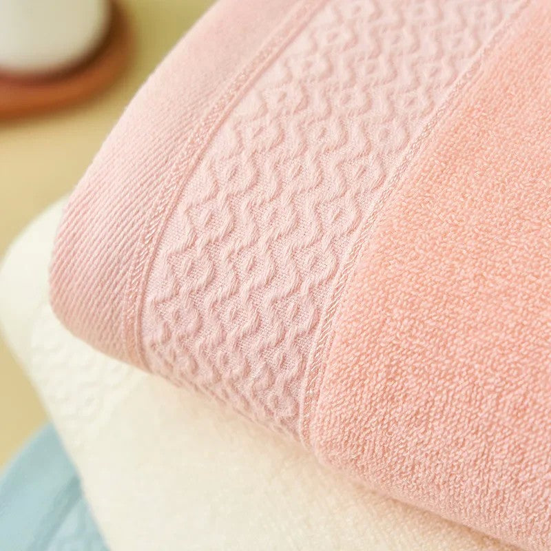 Toalha de banho de algodão pura toalha de banho doméstica absorvente toalha de
