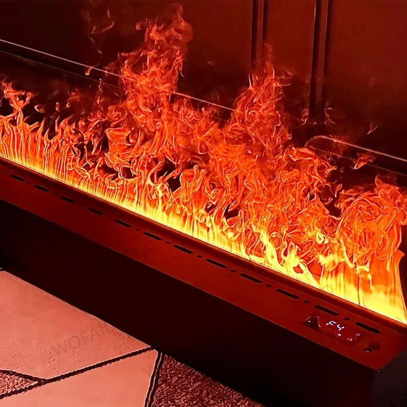 Lareira elétrica interna inteligente de vapor de água, vapor inteligente, cham