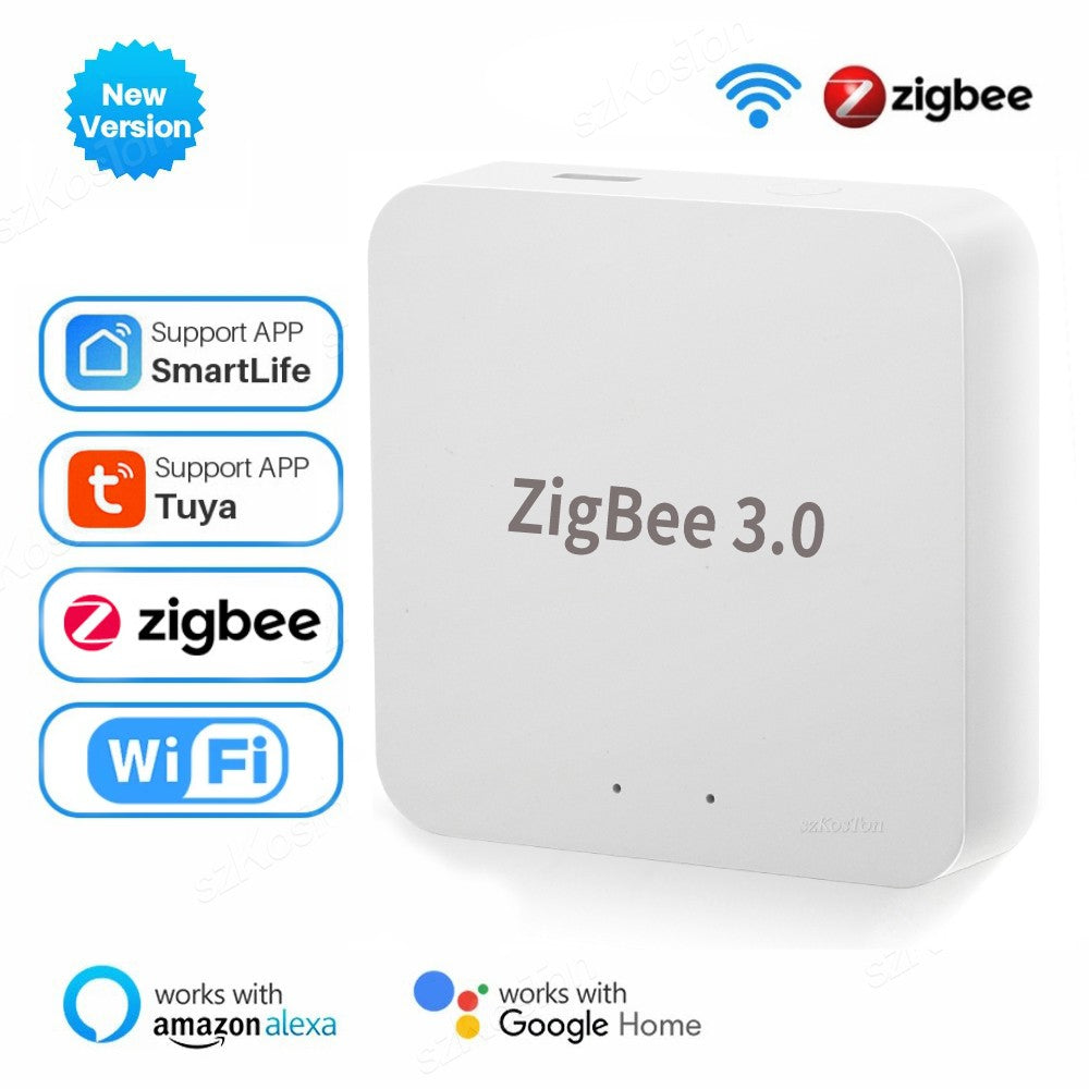 Tuya zigbee 3.0 gateway hub casa inteligente ponte sem fio vida inteligente app