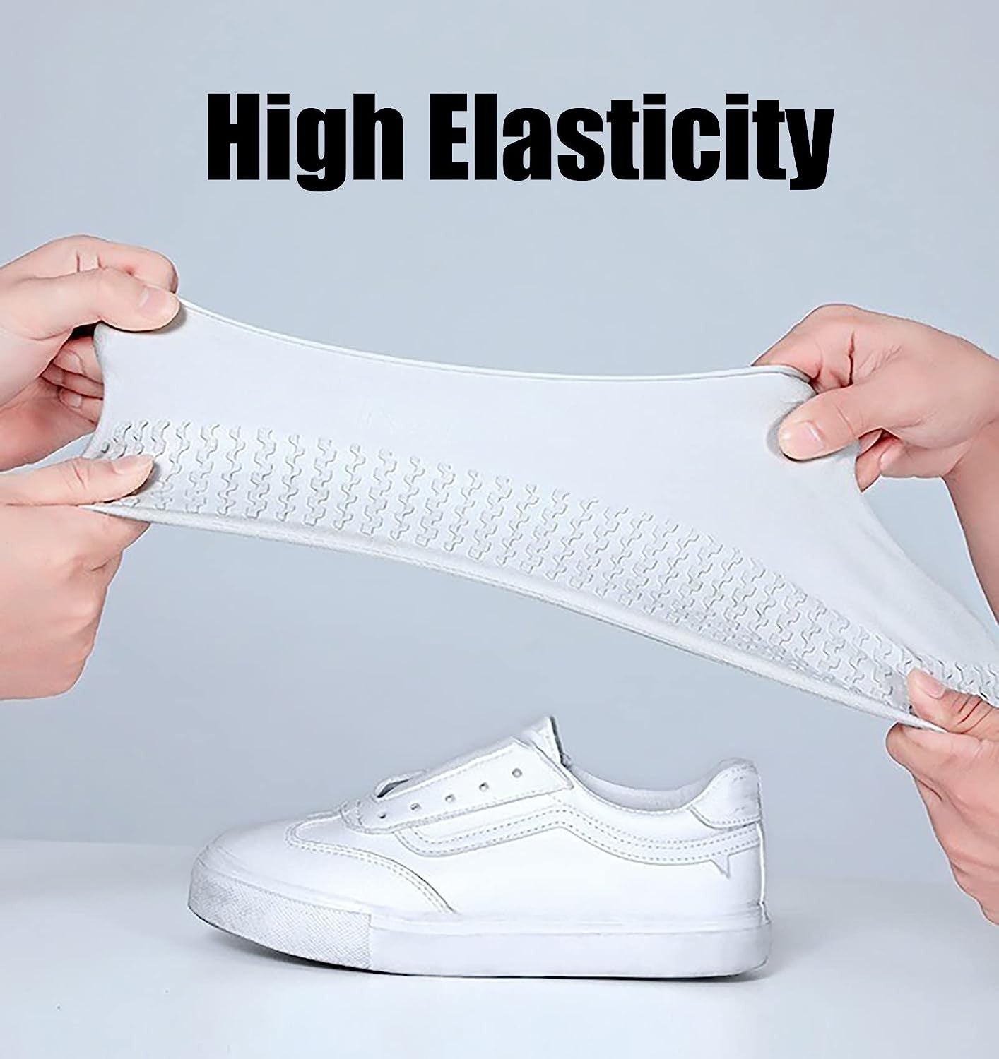 Capa reutilizável para sapatos de chuva, à prova d&#39;água, silicone, uso ao
