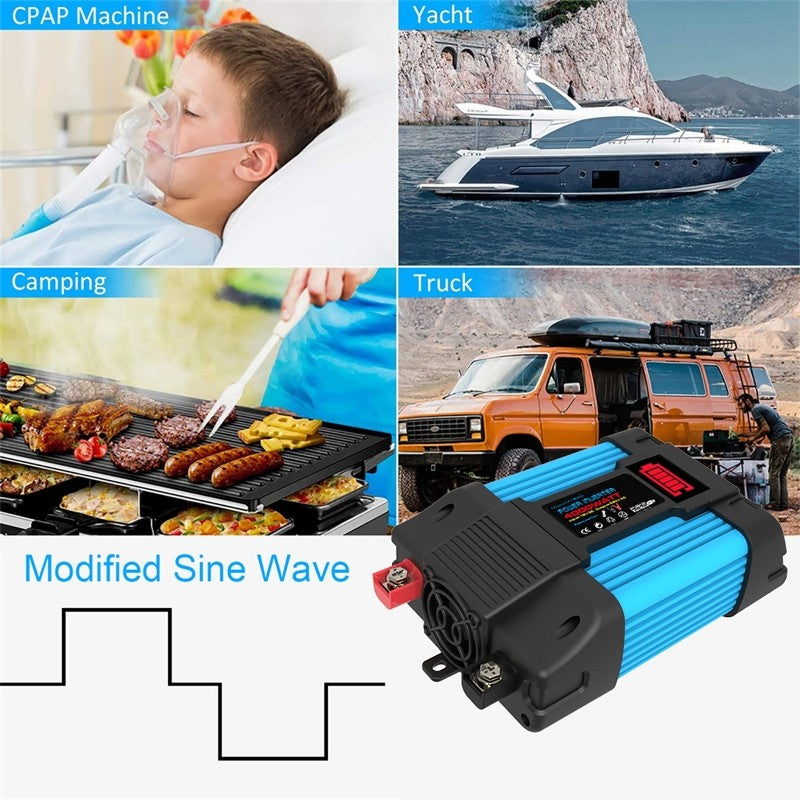 4000/6000w picos de potência modificação onda senoidal inversor de energia do