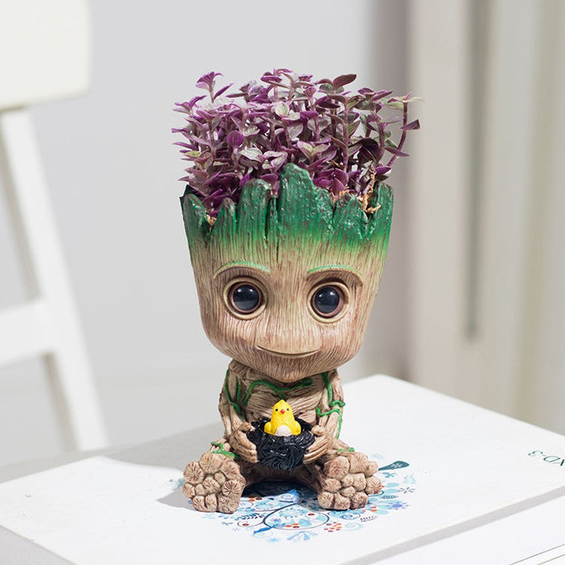Bebê groot vaso de flores decoração para casa plantadores para plantas de int