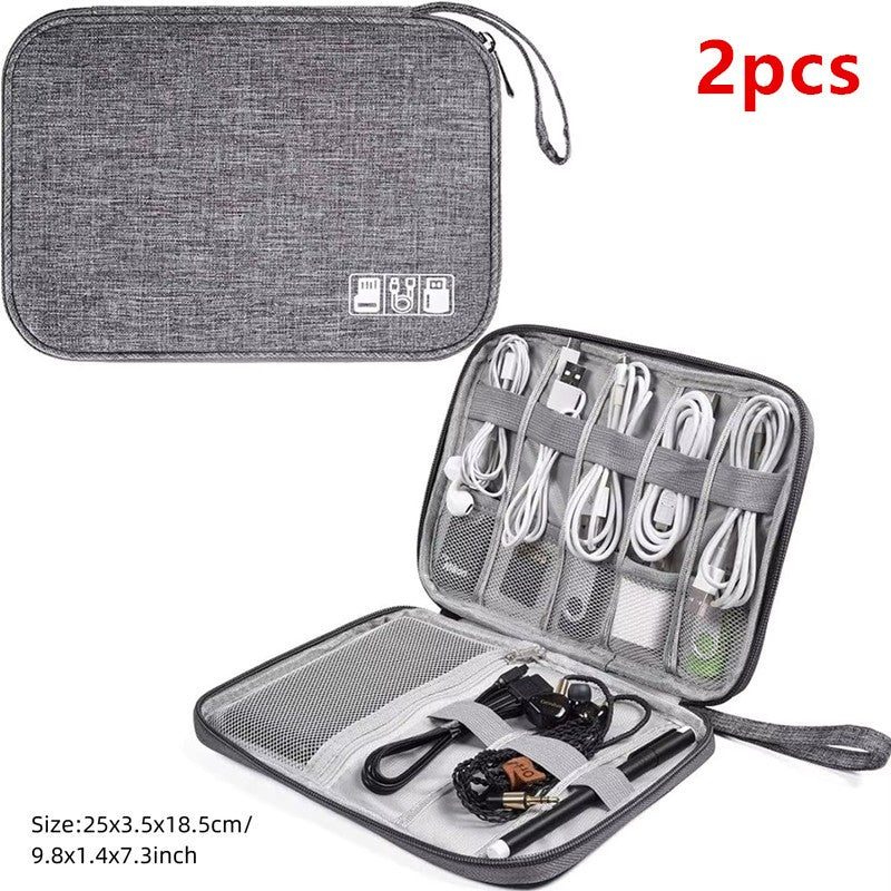 Bolsa de armazenamento digital portátil, dispositivo usb, à prova d&#39;água,