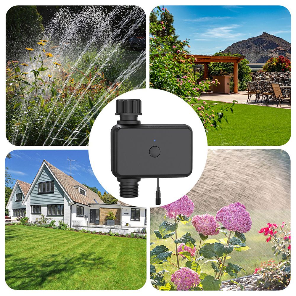 Tuya zigbee/wifi temporizador de água 1 zona sistema de rega programável flor