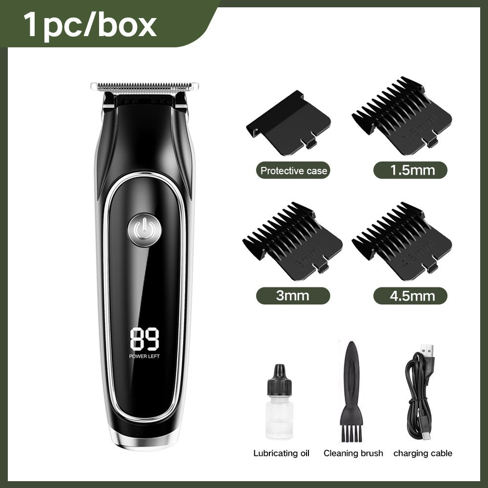 Design de cabeça de corte ajustável com carregamento USB para máquina de cort