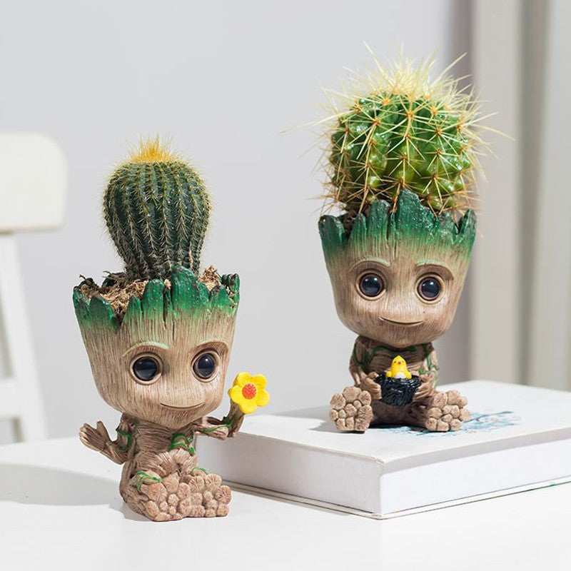 Bebê groot vaso de flores decoração para casa plantadores para plantas de int