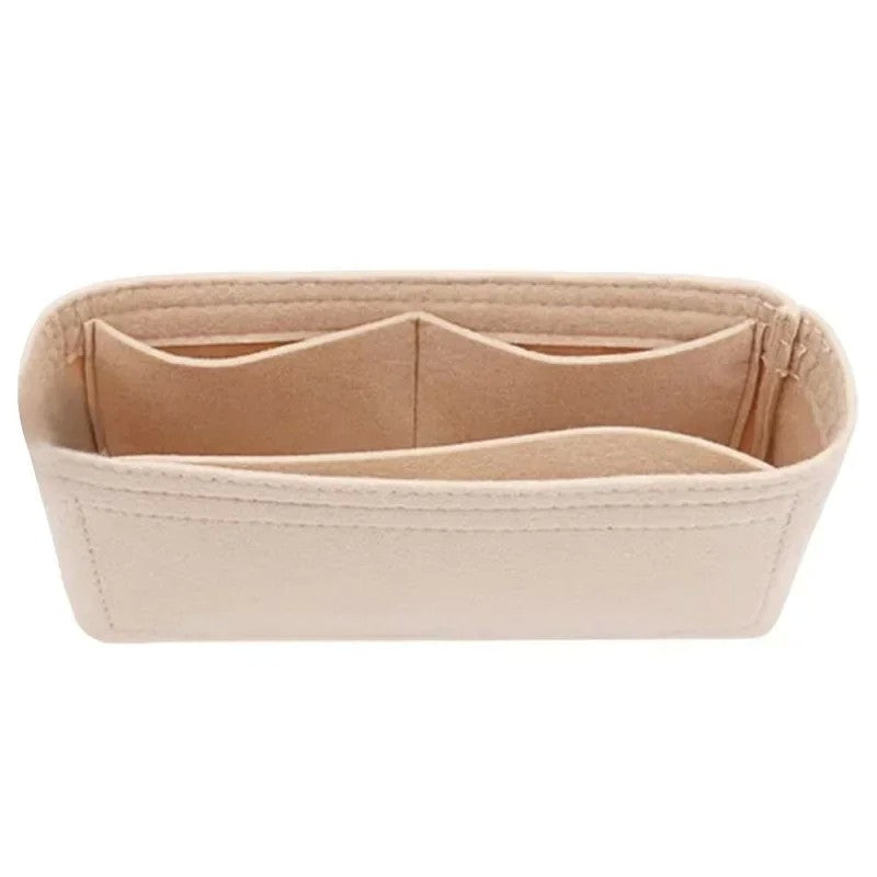 Feltro Insert Bag Serve para Longchamp Mini Handbag, Liner Bag Portátil, Sacos