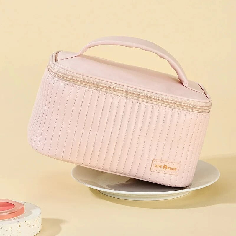Sacos de maquiagem para mulheres viagem produtos de higiene pessoal bonito estoj