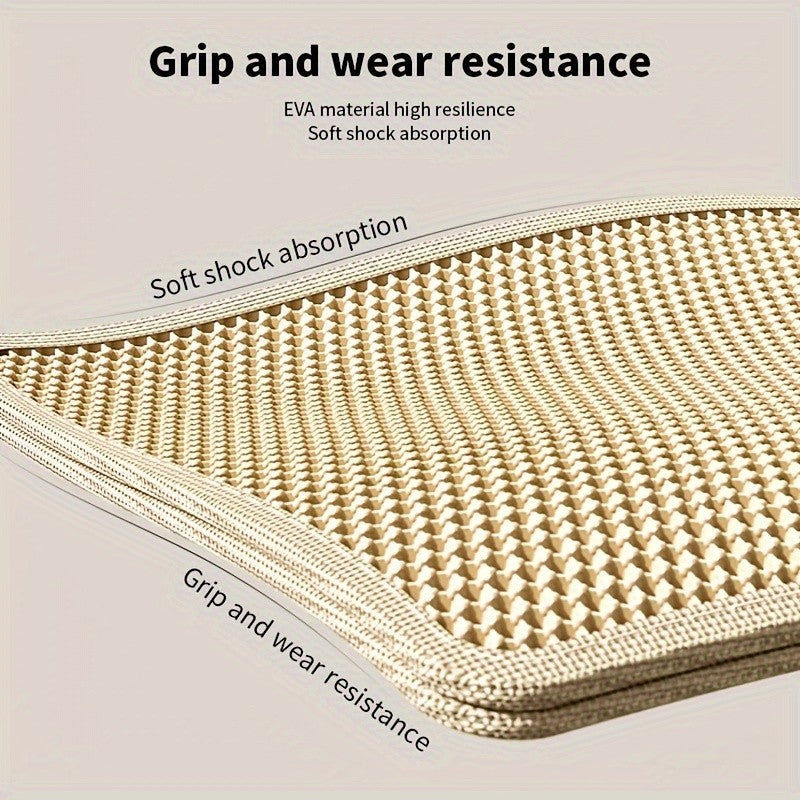 Tapete de areia para gatos de tamanho grande, design avançado de favo de mel de
