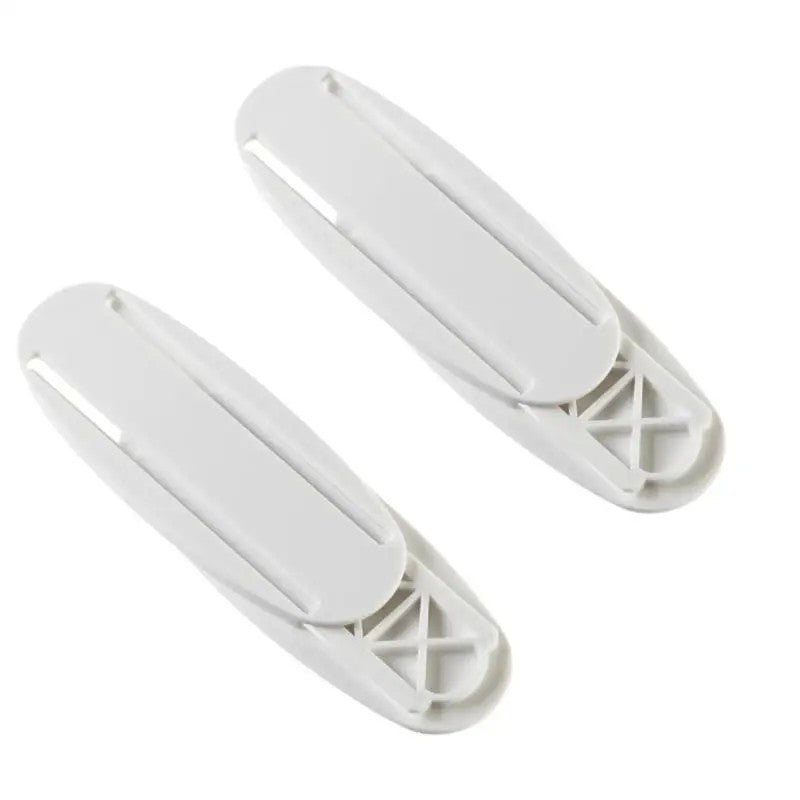 Fixador de tomada de mesa autoadesivo, 2 peças, pendurado, tira de energia, org