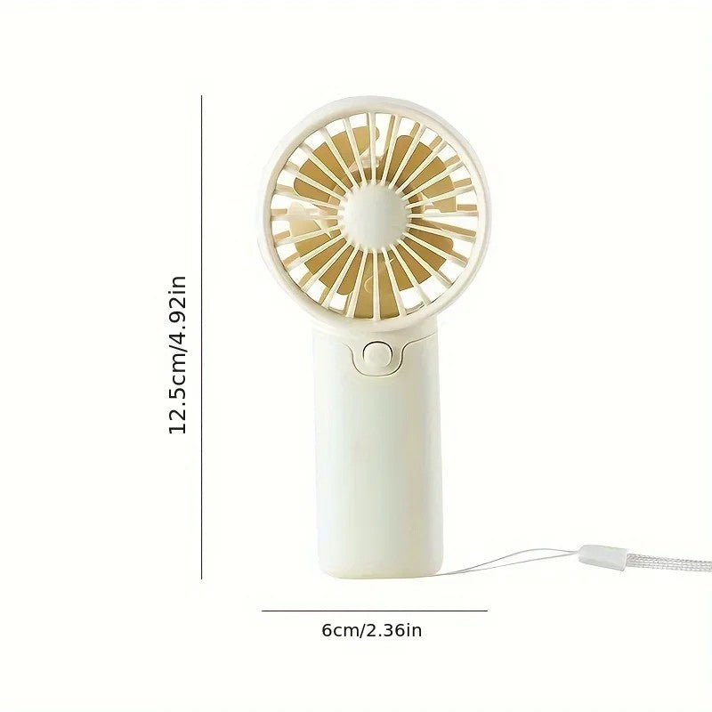 Bonito mini ventilador portátil ventilador de mão leve acessível bolso baixo