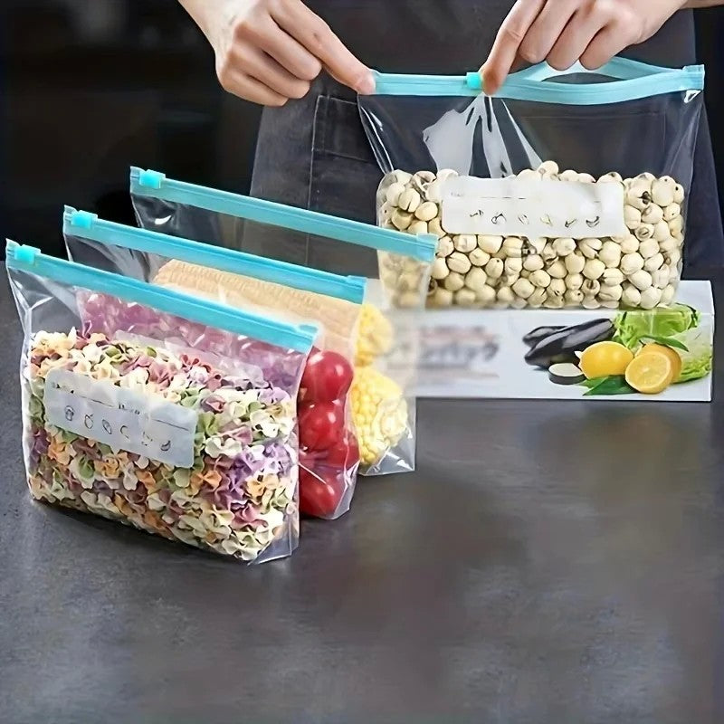 45 unidades de silicone para armazenamento de alimentos à prova de vazamento re