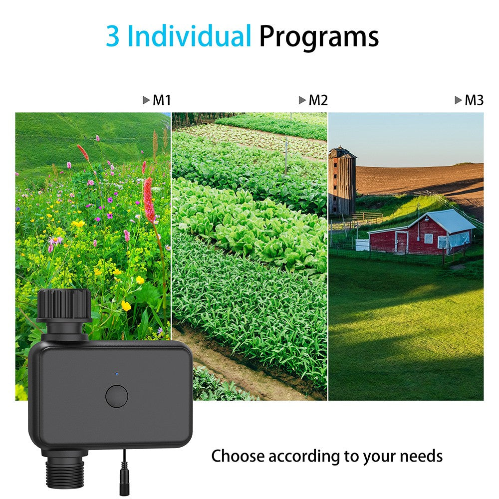 Tuya zigbee/wifi temporizador de água 1 zona sistema de rega programável flor