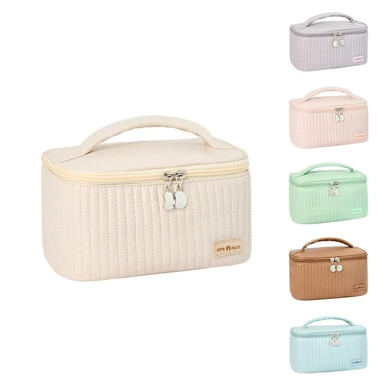 Sacos de maquiagem para mulheres viagem produtos de higiene pessoal bonito estoj