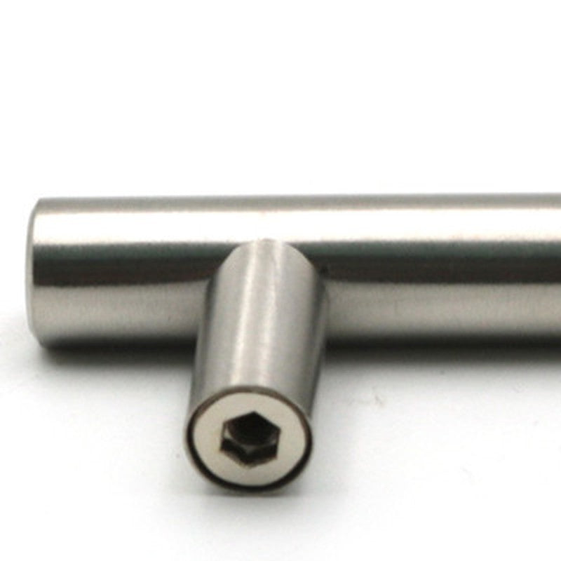 50mm a 500mm de aço inoxidável porta da cozinha armário t barra alça puxador