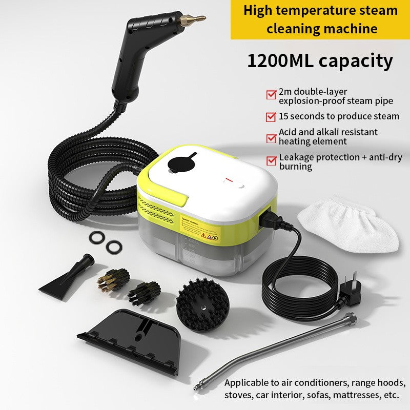 Limpador a vapor, esterilização de alta temperatura, ar condicionado, capô de