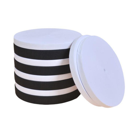 5 metros 3/6/9/12/15/25/30/35/40mm branco/preto náilon mais alta faixas faixas