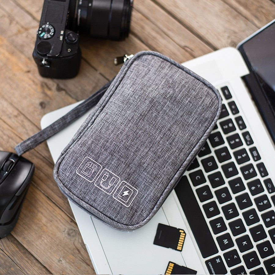 Bolsa de armazenamento digital portátil, dispositivo usb, à prova d&#39;água,