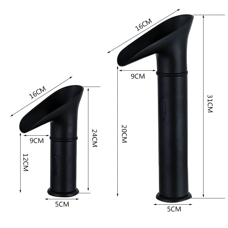 OXG Latão Sensor Inteligente Cachoeira LED Torneira Da Bacia, Sensor Automátic