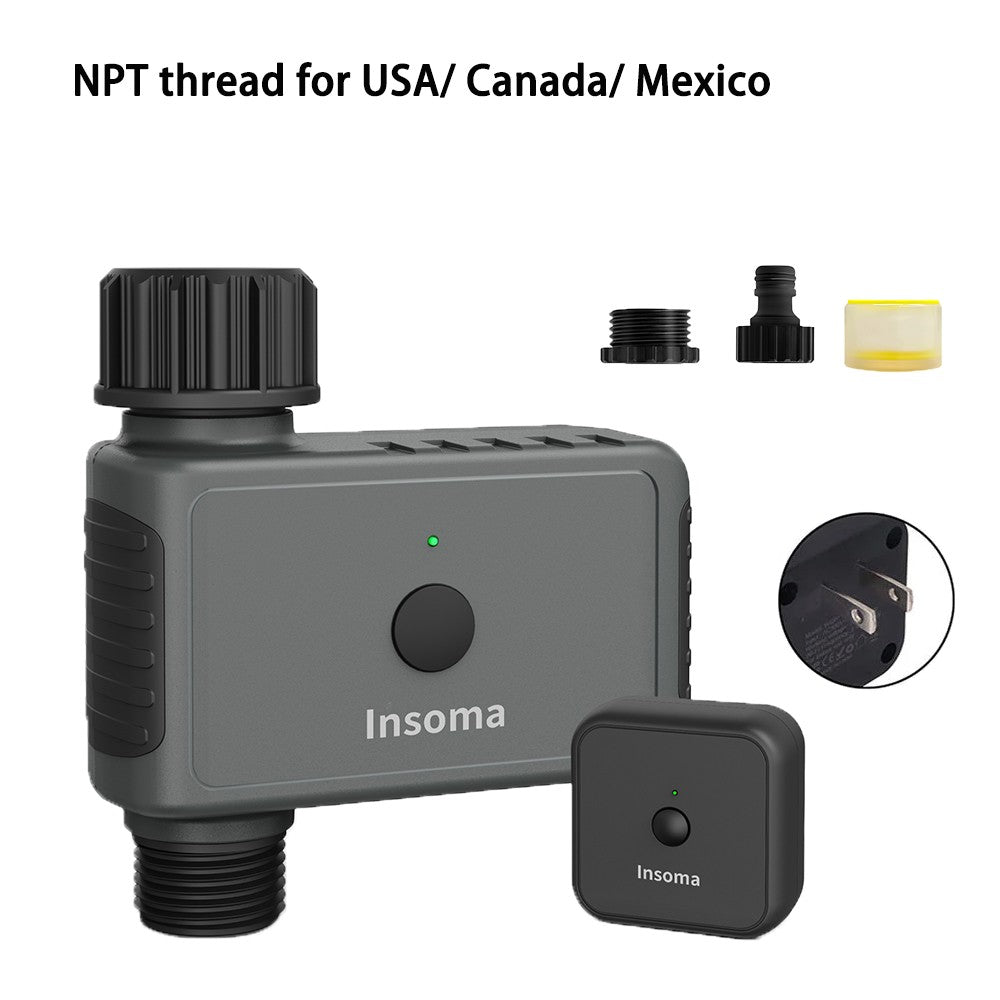 Insoma wi fi automático polvilhe temporizador remoto jardim temporizador de ág