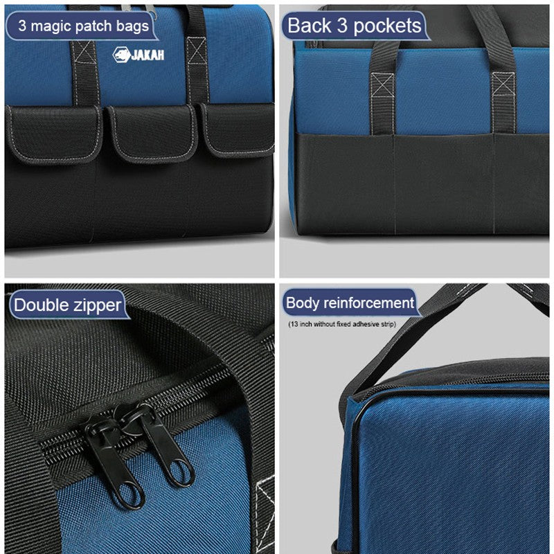 Bolsa de ferramentas de poliéster resistente, resistente ao desgaste, sacos de
