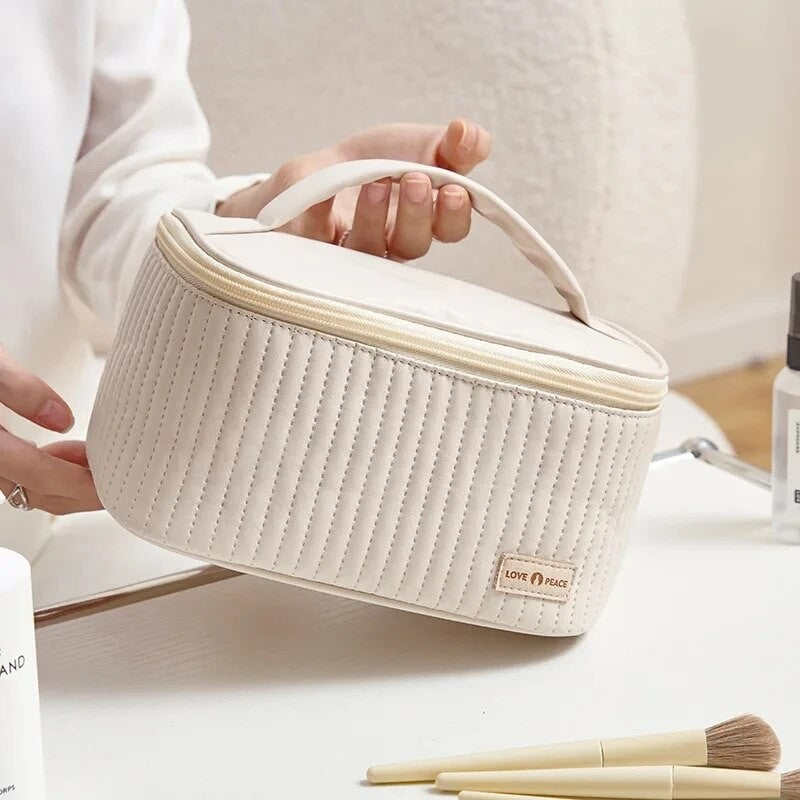 Sacos de maquiagem para mulheres viagem produtos de higiene pessoal bonito estoj