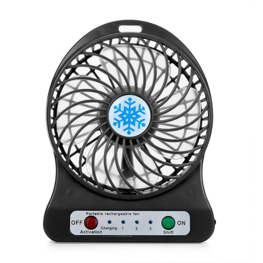 Mini pequeno ventilador de carregamento usb portátil dormitório escritório pe