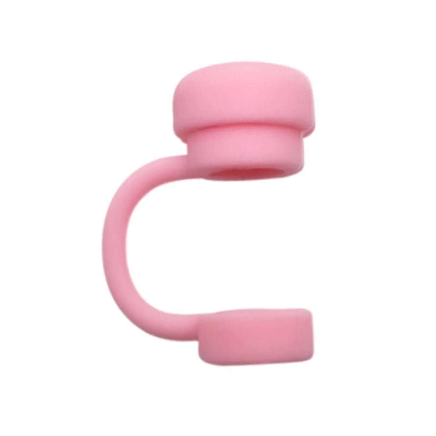 Tampa de palha reutilizável, toppers de palha de silicone, compatível com stan
