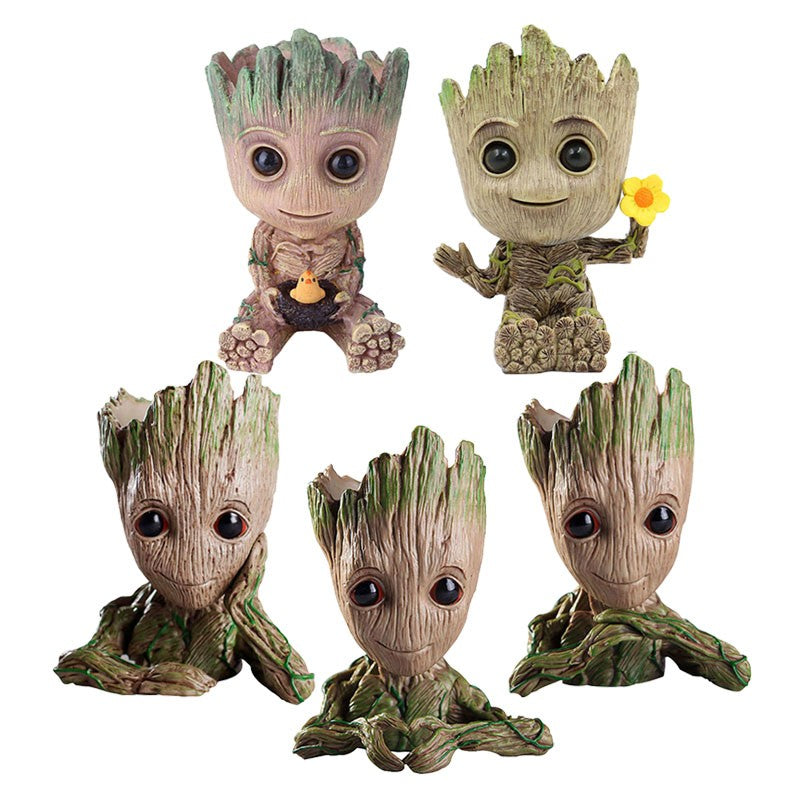 Bebê groot vaso de flores decoração para casa plantadores para plantas de int