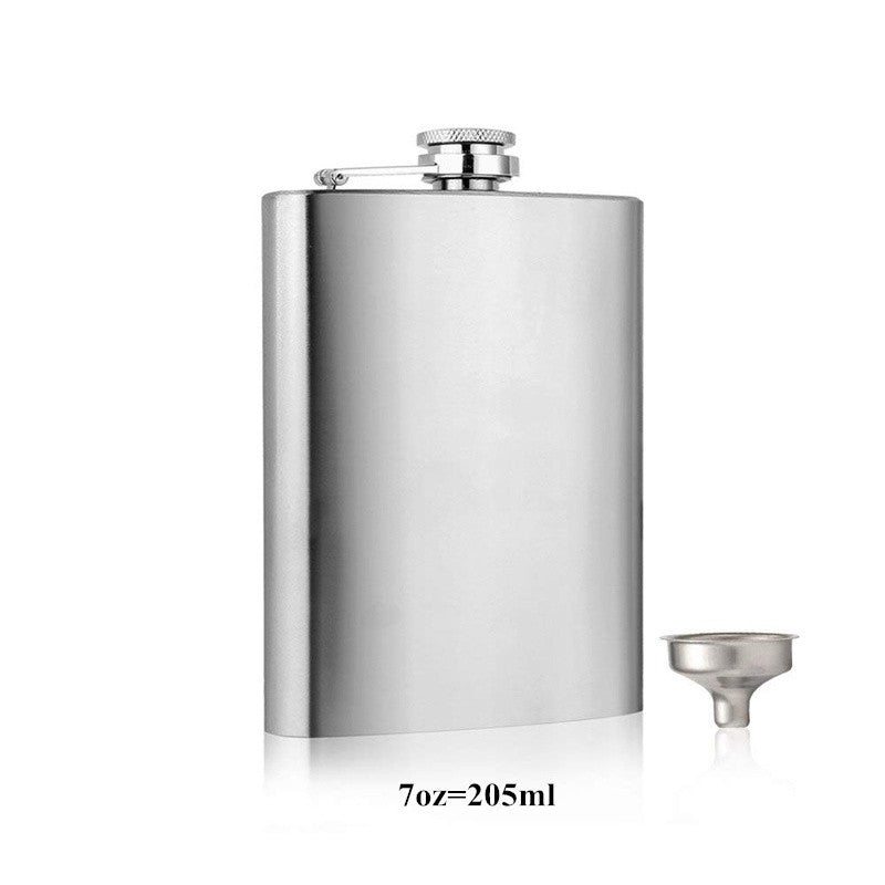 Lmetjma 1 4 5 6 7 8 9 10 oz frasco de quadril de aço inoxidável com bolso funi