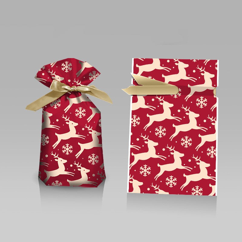 2022 saco de doces de natal saco de presente de papai noel decoração de natal