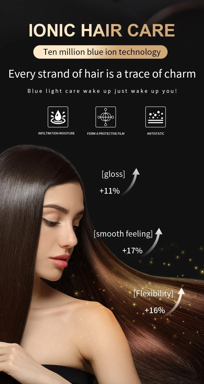 Secador de cabelo profissional para salão de beleza, 2000w, escova de ar quente
