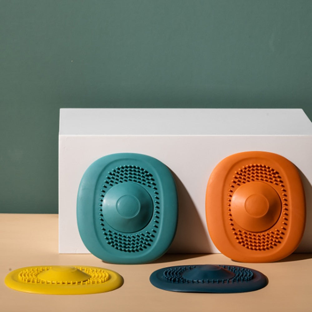 Silicone pia da cozinha plug chuveiro dreno capa rolha pia filtro escorredor dre