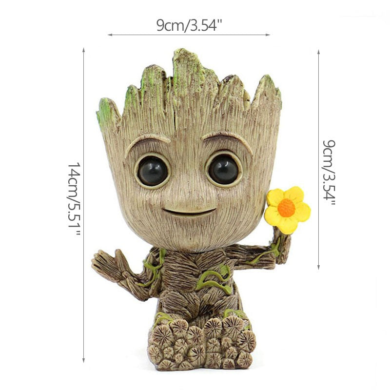 Bebê groot vaso de flores decoração para casa plantadores para plantas de int