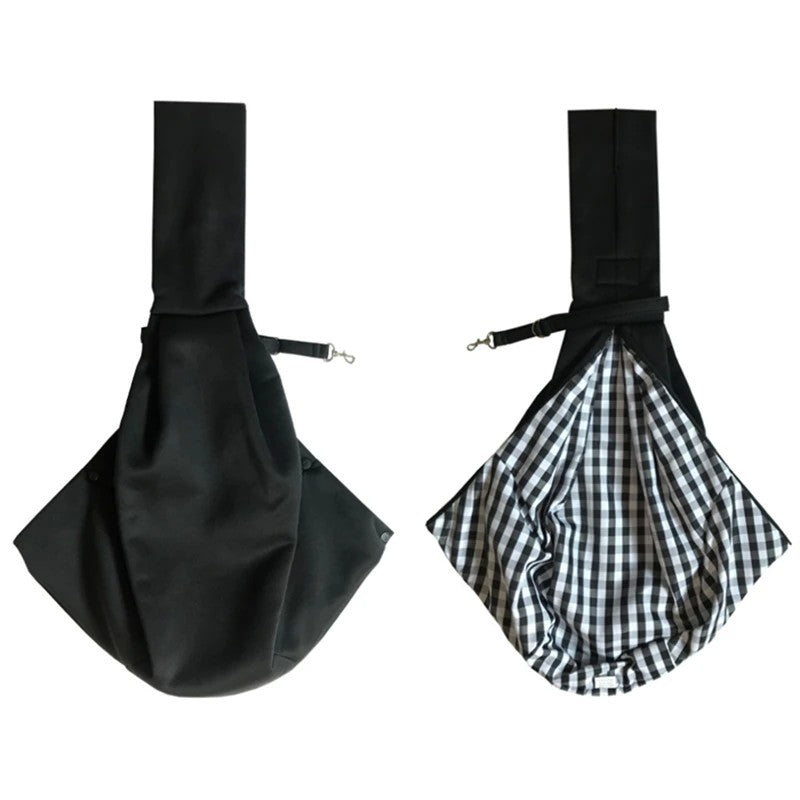 Bolsa confortável para cães, bolsa de ombro crossbody para animais de estimaç