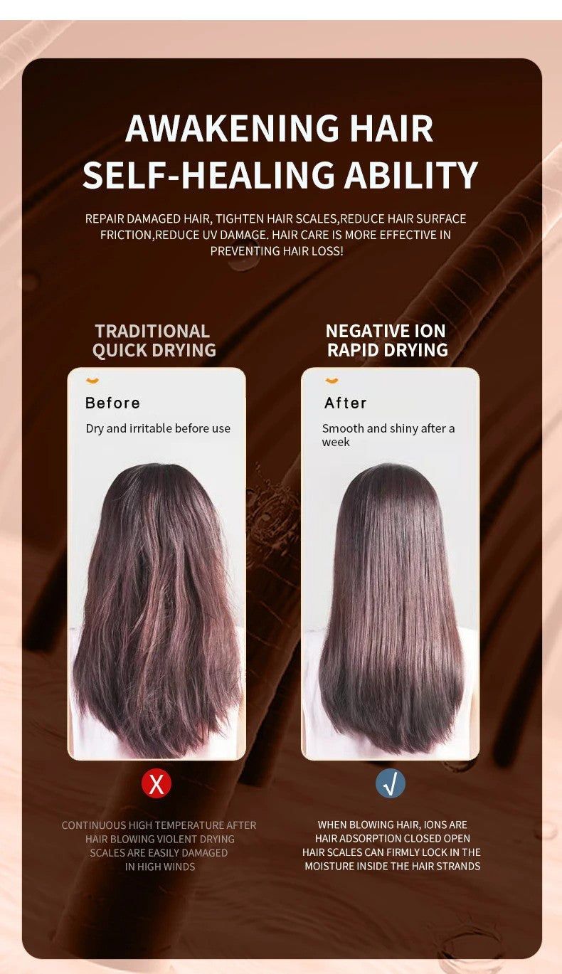 F33 t821 secador de cabelo profissional vento quente e frio escova de ar secador