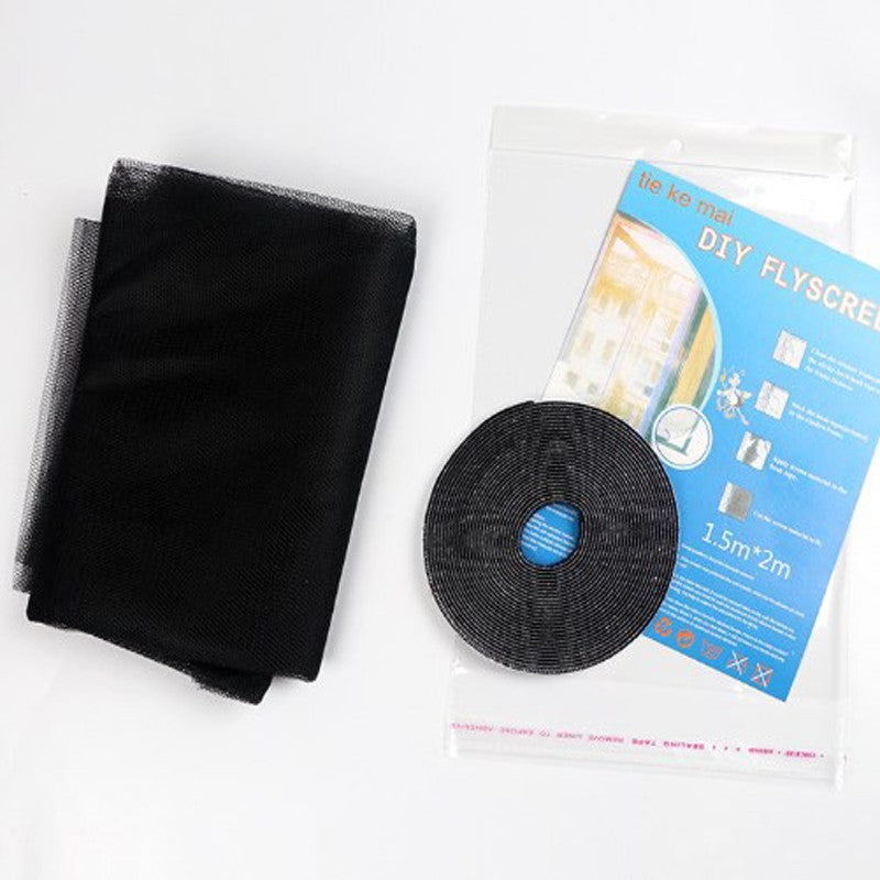 Diy auto-adesivo interior inseto voar mosquito janela tela cortina mosquiteiro p