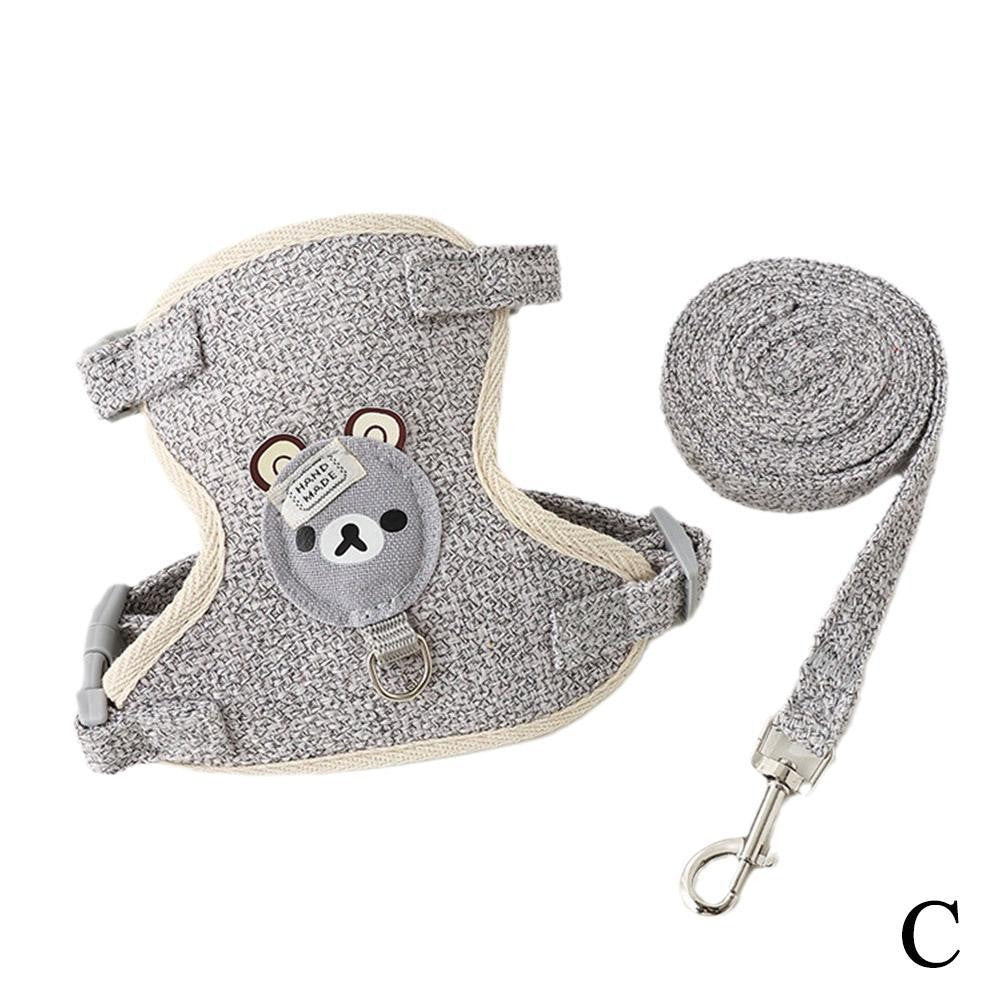 Coleira para animais de estimação estilo camiseta ajustável arnês para cães