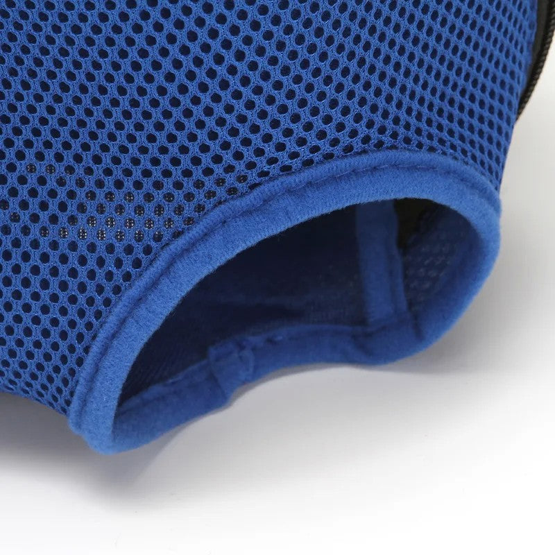 Mochila transportadora para cães de estimação, malha camuflada, produtos de v