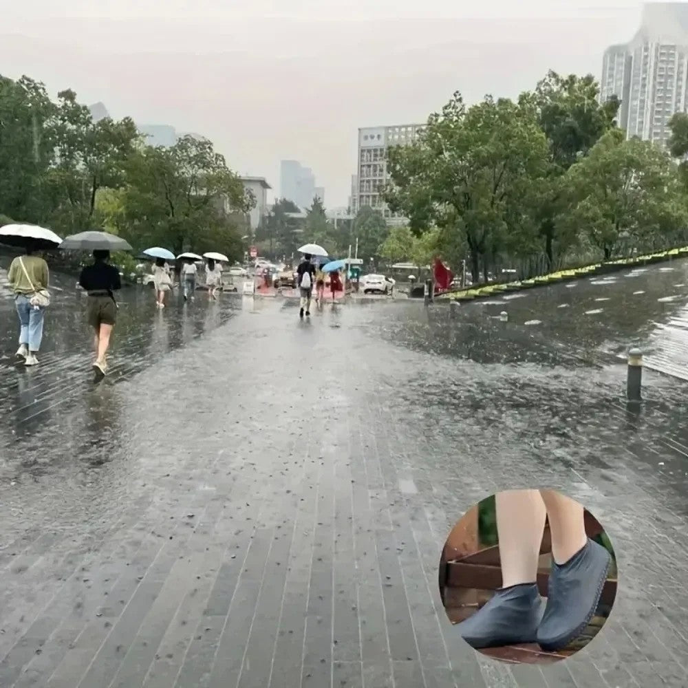 Capas para sapatos de chuva, capas impermeáveis para sapatos, capa protetora, b