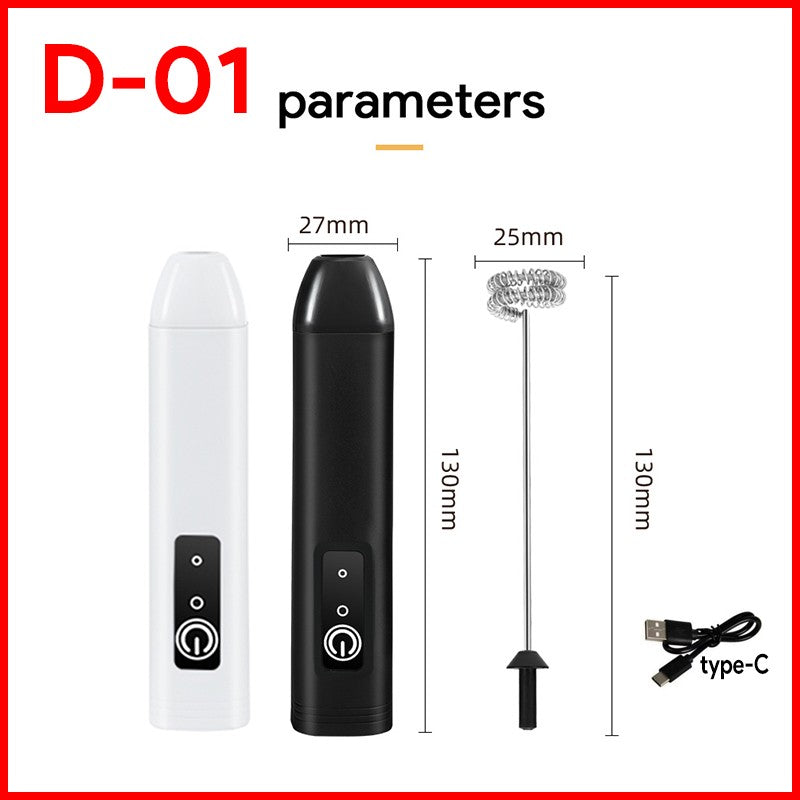 Mini batedor de café recarregável usb, 3 velocidades, máquina de espuma, café, leite, alça elétrica, liquidificador, batedor de ovos, ferramentas de cozinha quentes