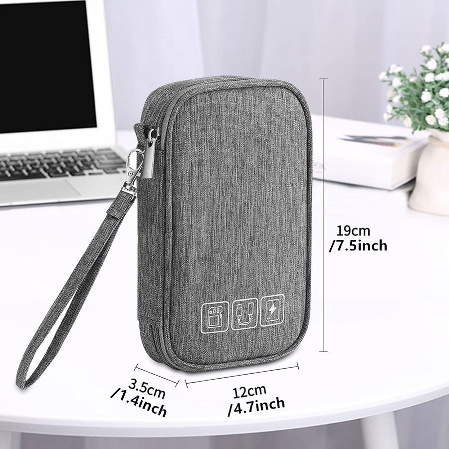 Bolsa de armazenamento digital portátil, dispositivo usb, à prova d&#39;água,