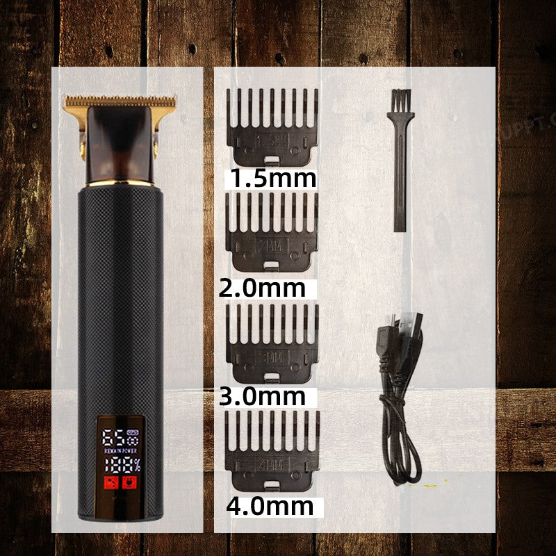 Novo barbeador elétrico profissional para homens navalha para homens cortador d
