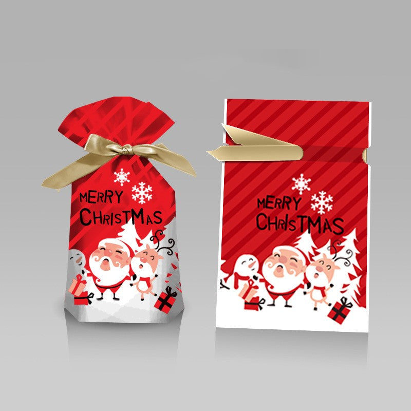 2022 saco de doces de natal saco de presente de papai noel decoração de natal