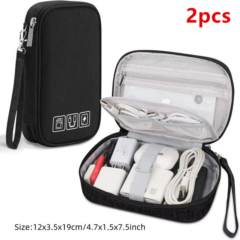 Bolsa de armazenamento digital portátil, dispositivo usb, à prova d&#39;água,