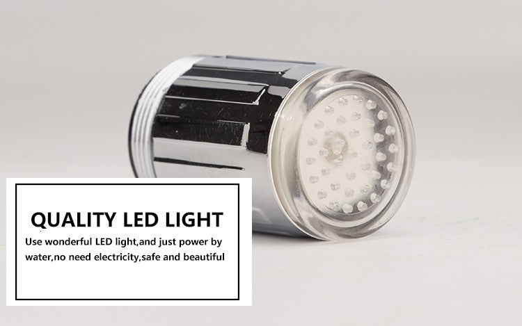 Zhang ji led sensível à temperatura 3 núcleos light-up torneira cozinha banhe